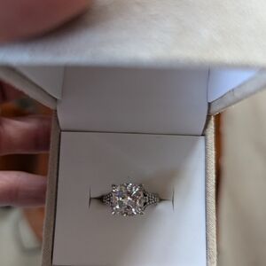 Moissanite Ring